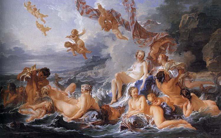 Francois Boucher The Triumph of Venus, also known as The Birth of Venus china oil painting image